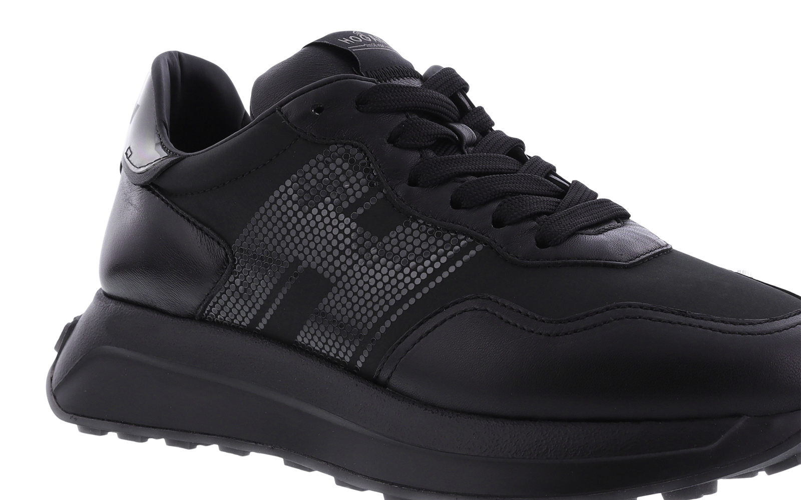 Hogan Dames H641 Sneaker Zwart Eleganza