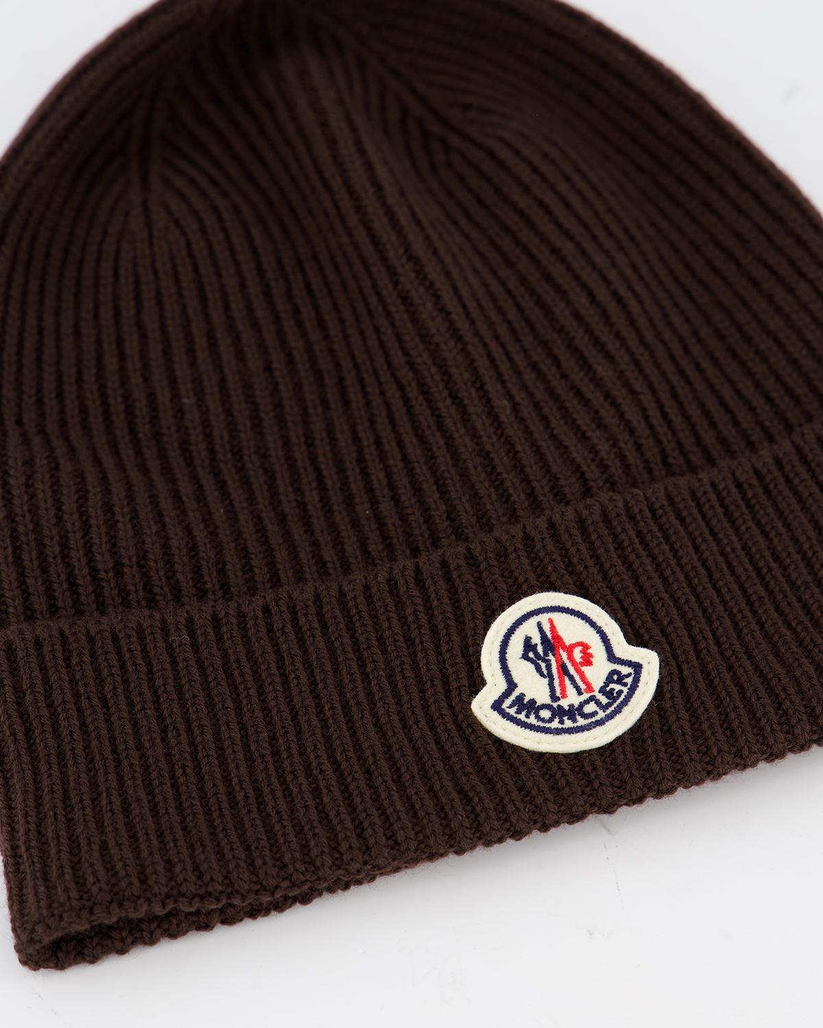 Heren Rib Muts Bruin