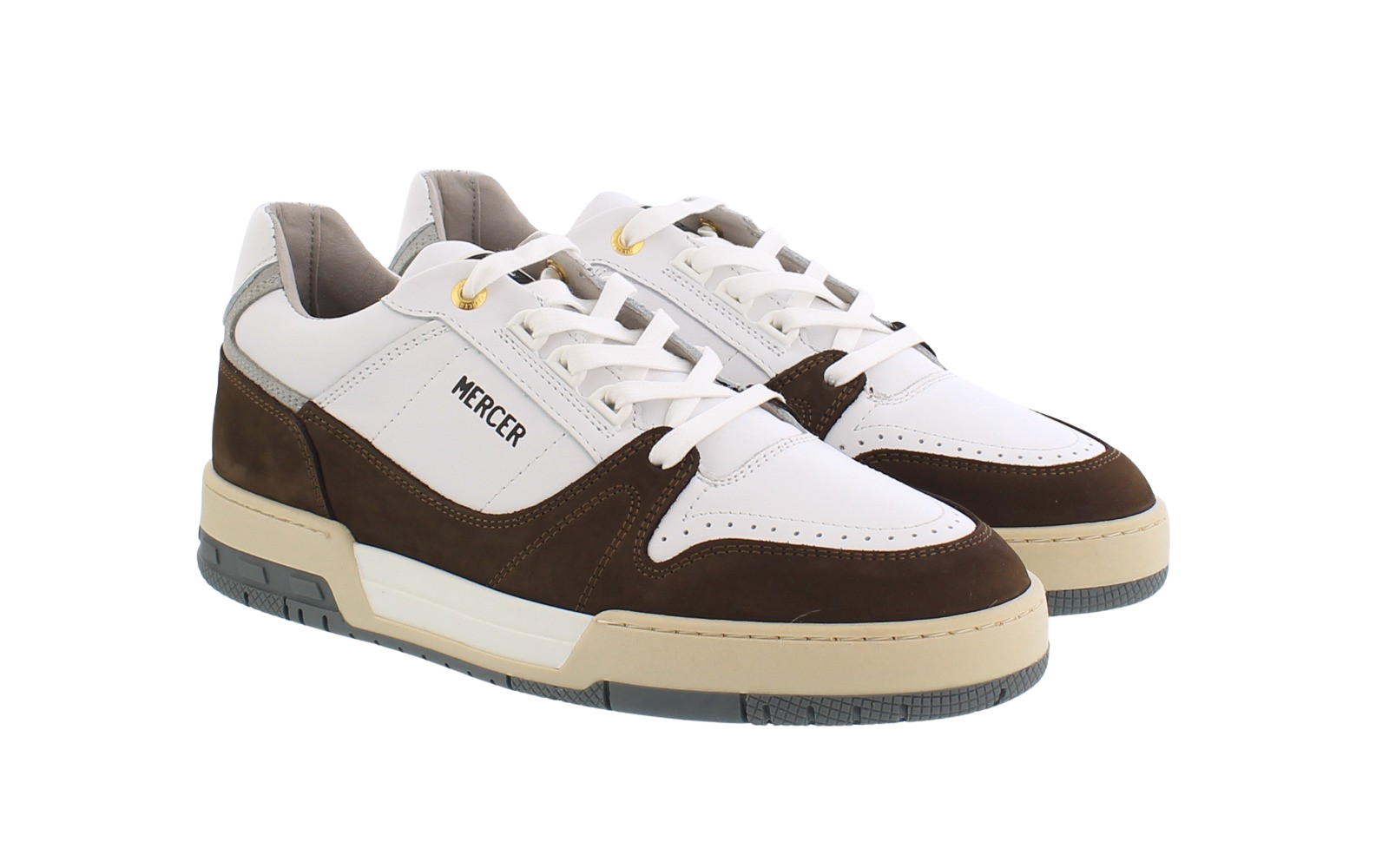 Heren The 90 Ace Wit/Bruin