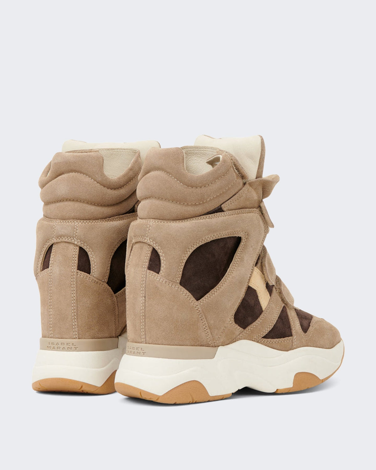 Isabel Marant Dames Balskee sneaker beige bruin - Eleganza.nl