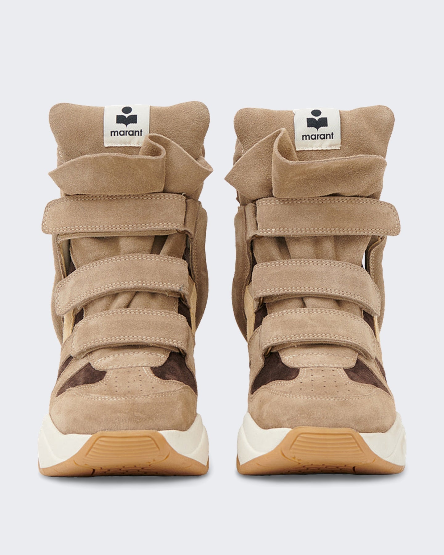 Isabel Marant Dames Balskee sneaker beige bruin - Eleganza.nl