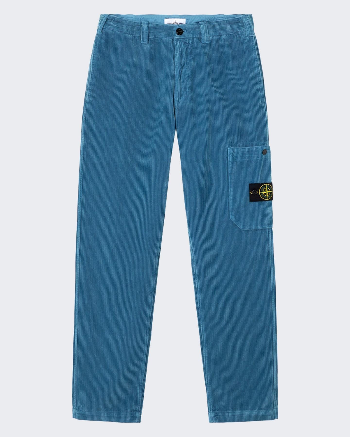 Heren Pocket Trousers Blauw