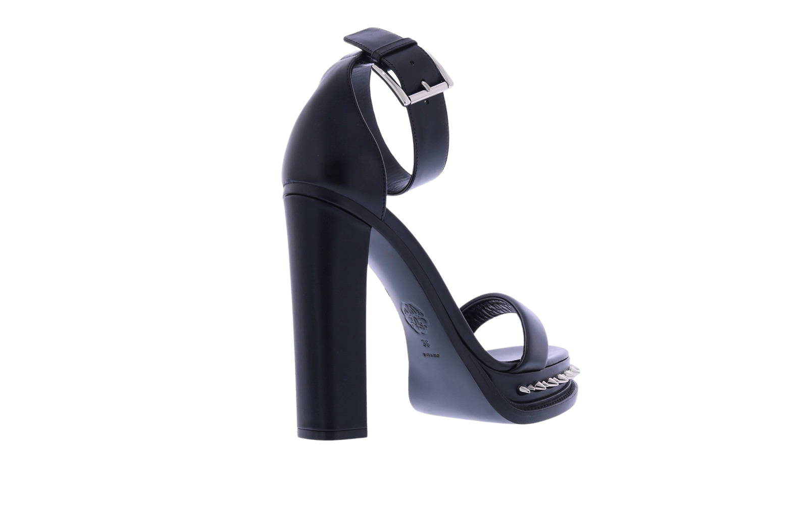 Dames Sandal Leather Stud