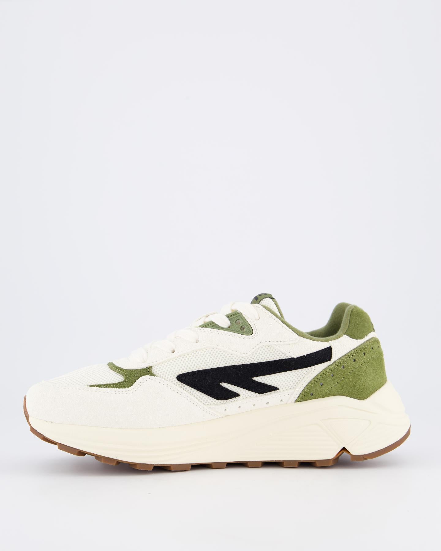 Dames Hts Shadow RGS Wit/Khaki