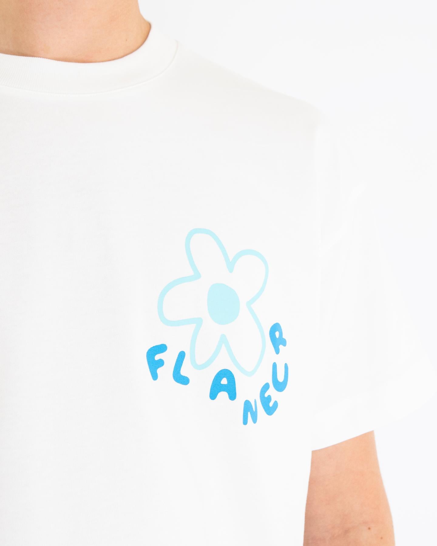 Heren Blossom T-Shirt Wit