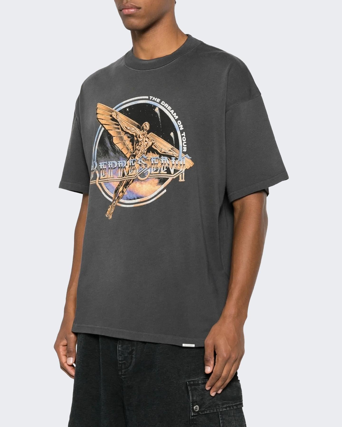 Represent Heren Golden Tour T-Shirt - Eleganza.nl