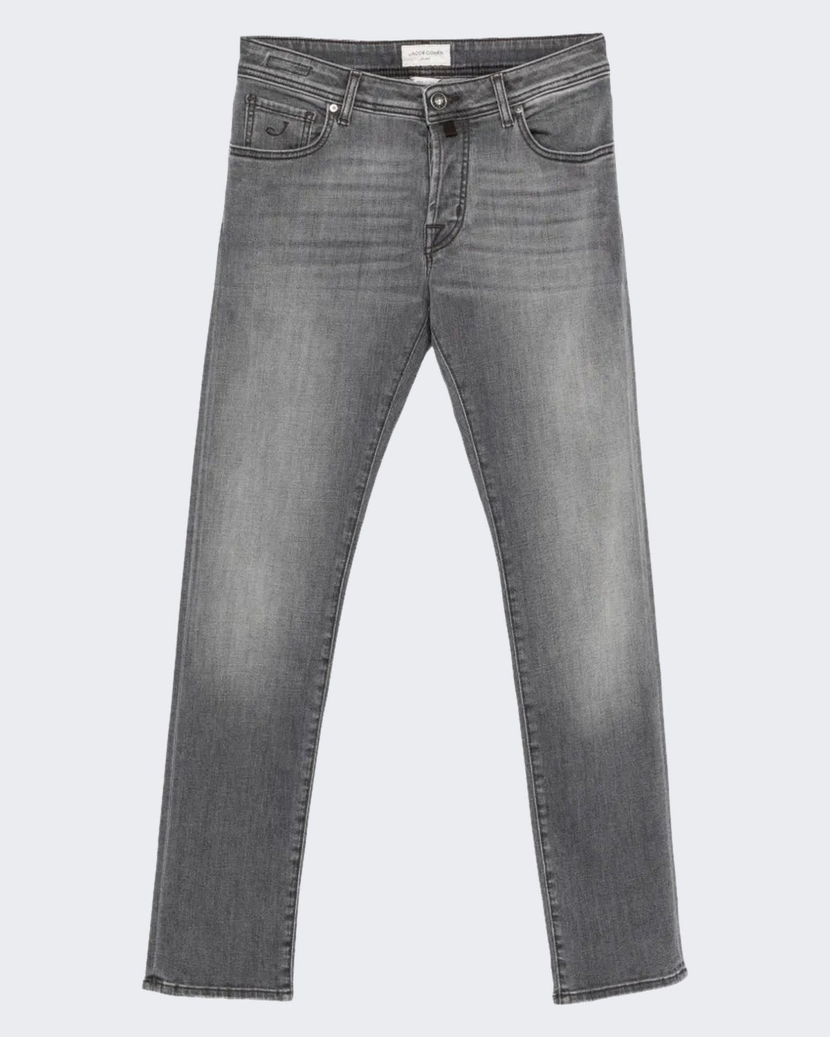 Jacob Cohen Heren Broek - Pant 5 Pkt Slim Fit Nick Medium Black Zwart - Eleganza.nl