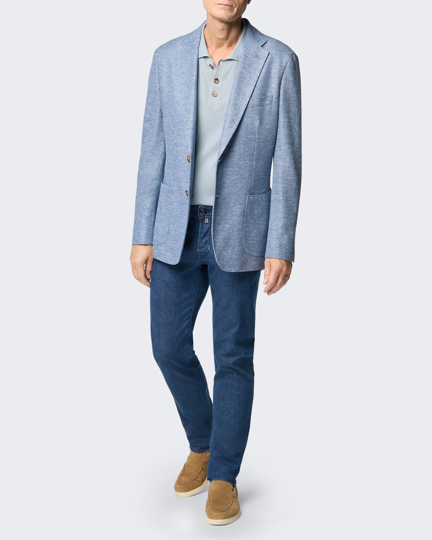 Jacob Cohen Heren Broek - Pant 5 Pkt Super Slim Fit Nick Slim Dark Blue Blauw - Eleganza.nl