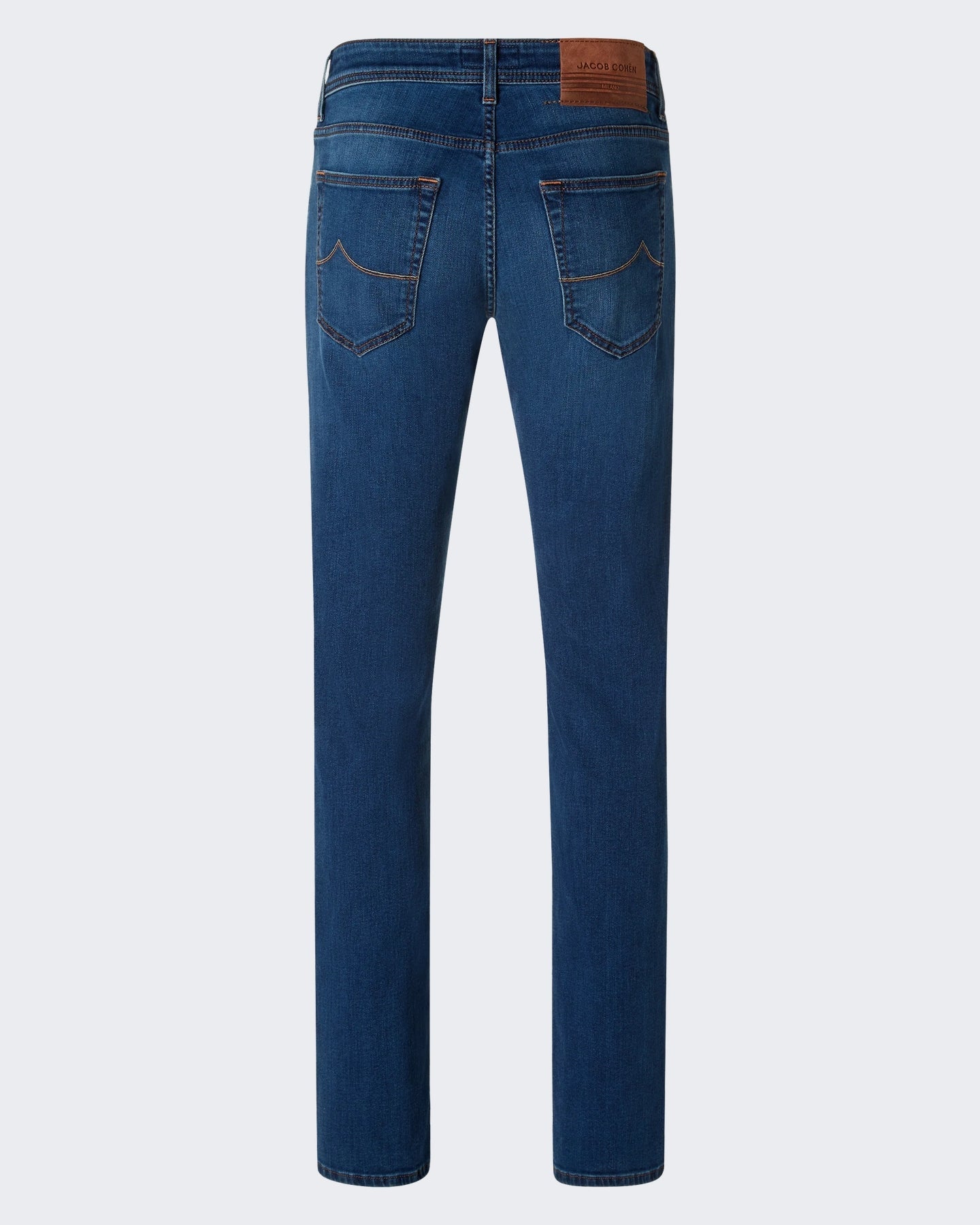 Jacob Cohen Heren Broek - Pant 5 Pkt Super Slim Fit Nick Slim Medium Blue Blauw - Eleganza.nl