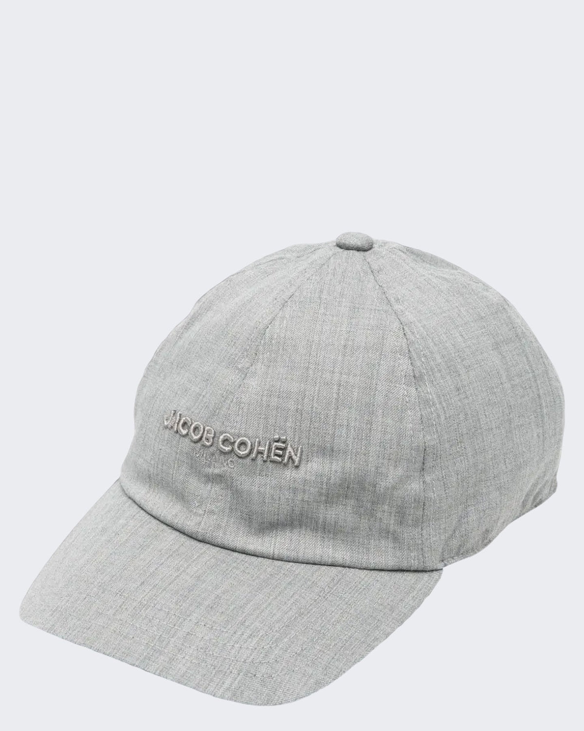 Heren Baseball cap met gemêleerde afwerking Grijs