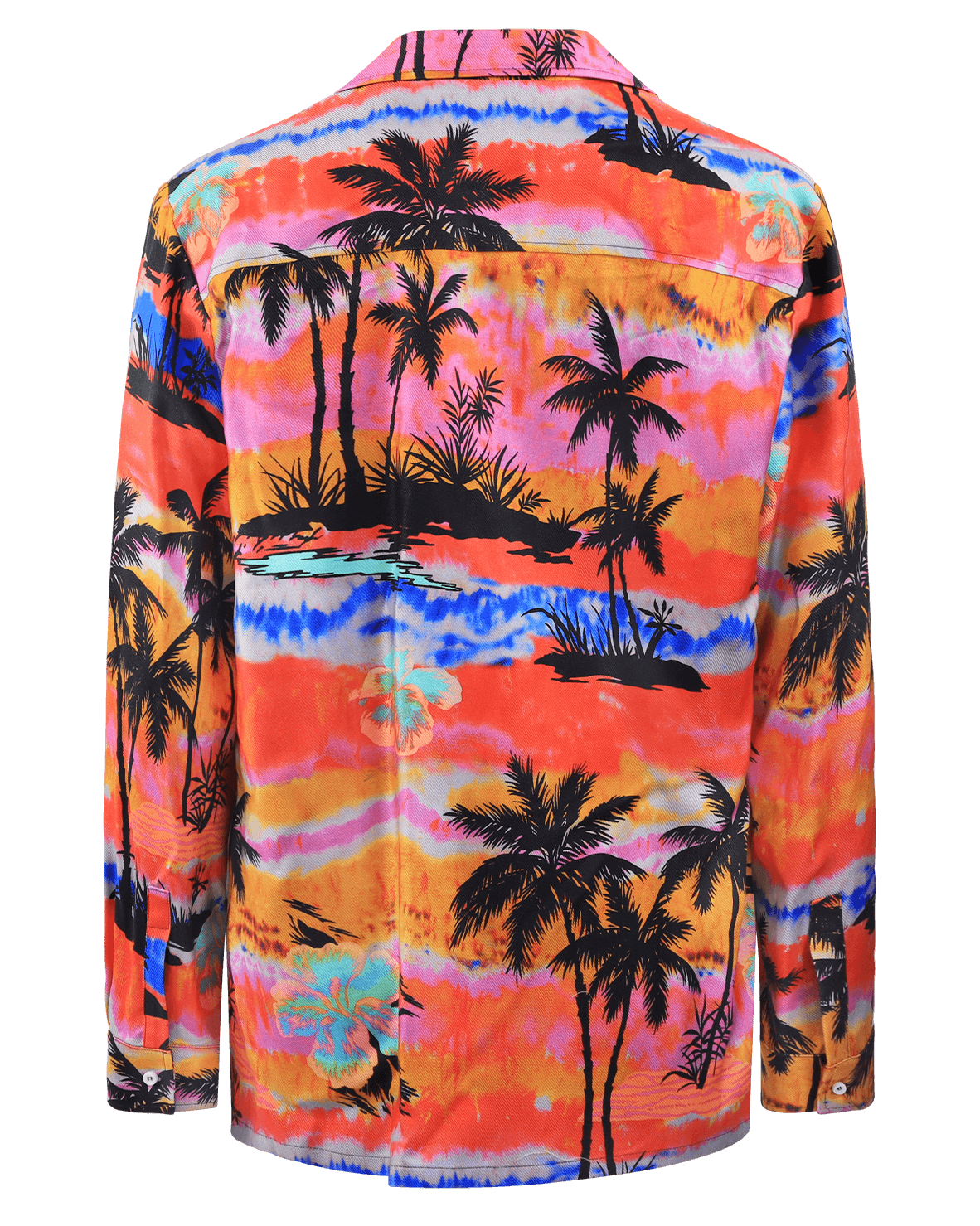 Heren Psychedelic Palms Roze/Multi