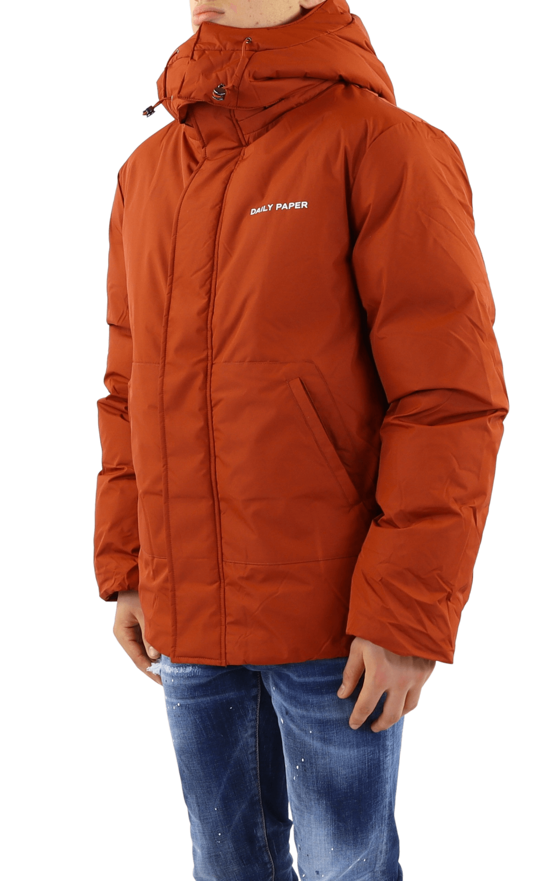 Heren Nuraz Puffer Jacket Rood