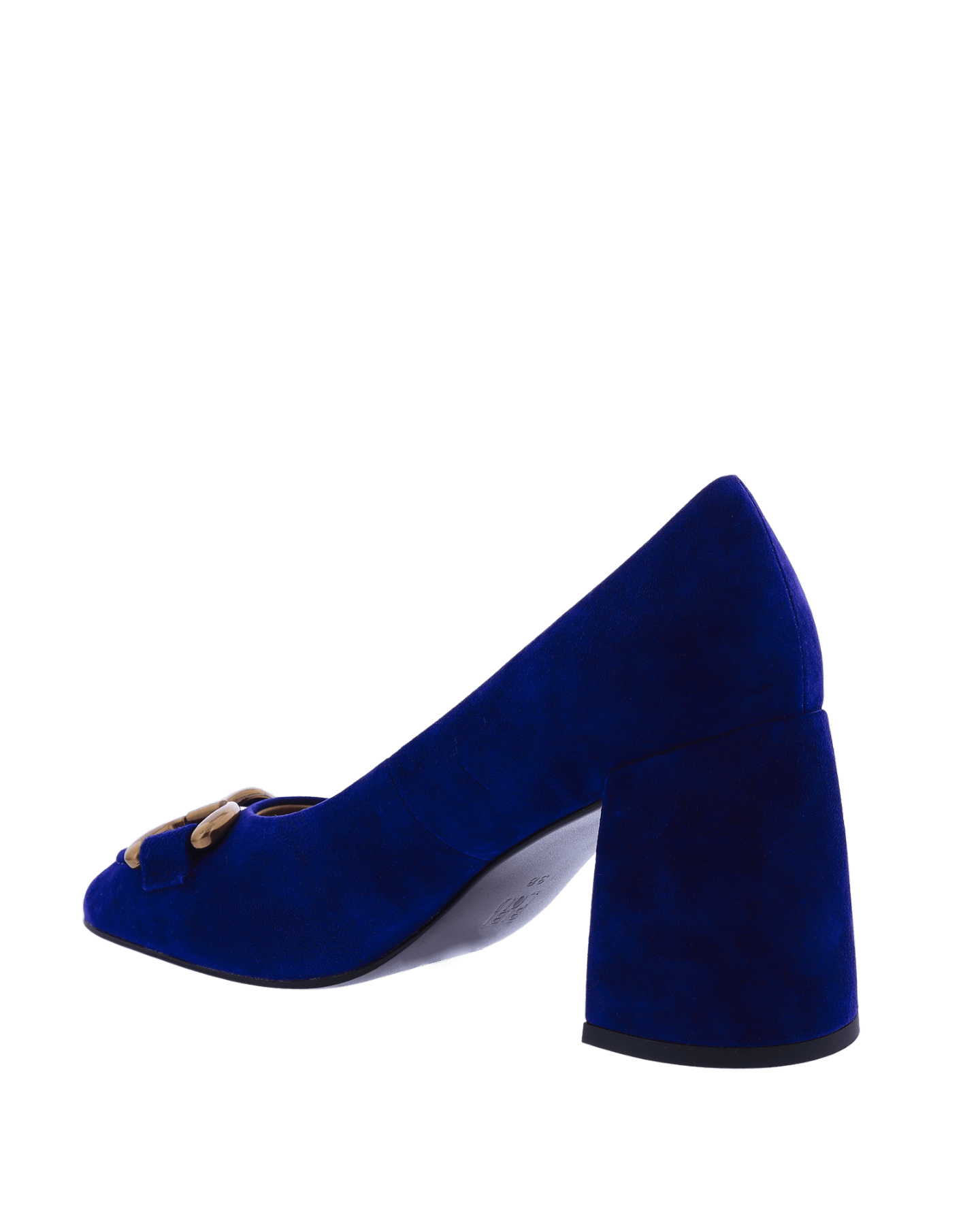 Dames Amber Suede Pump Blauw