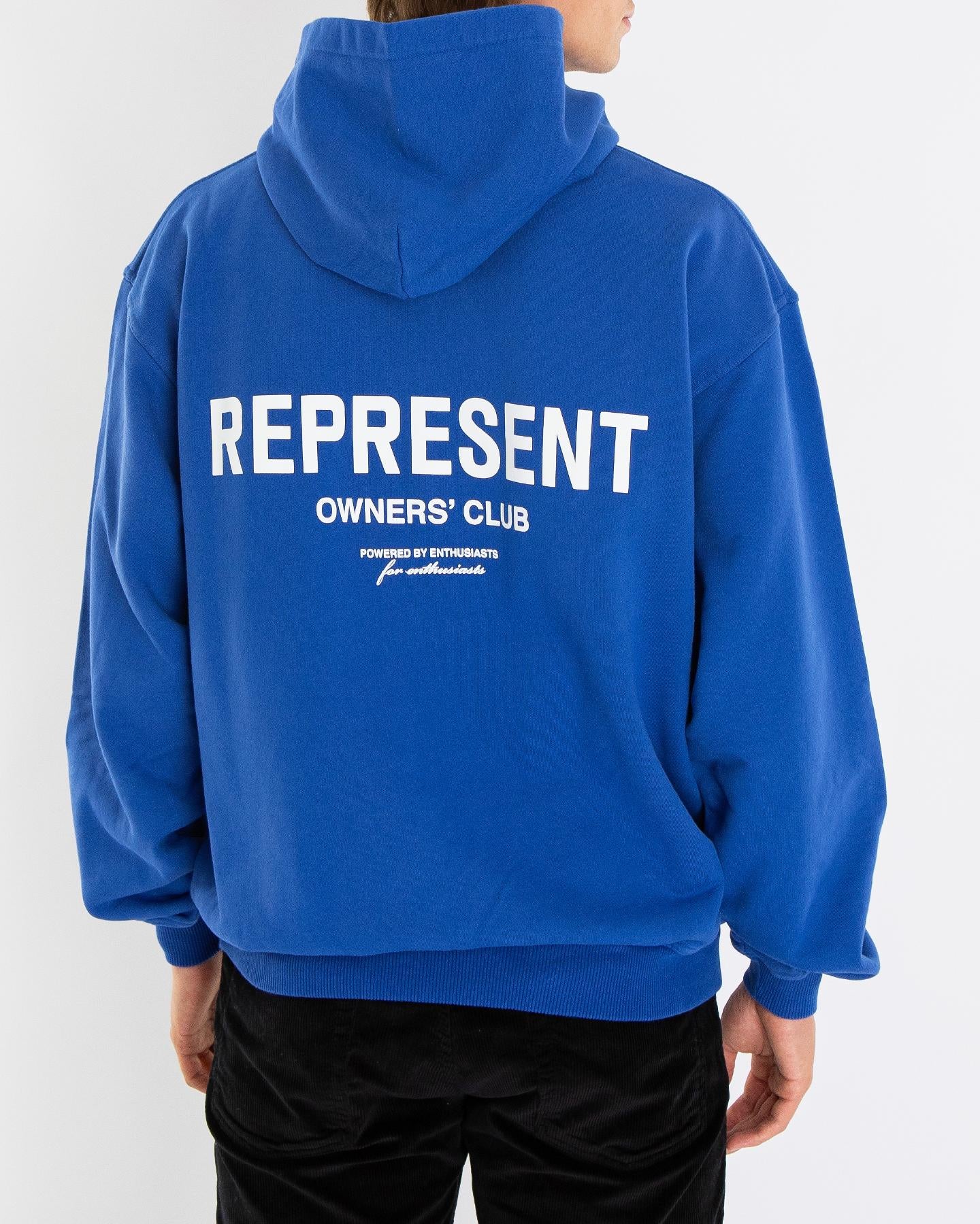 Heren Owners Club Hoodie Blauw