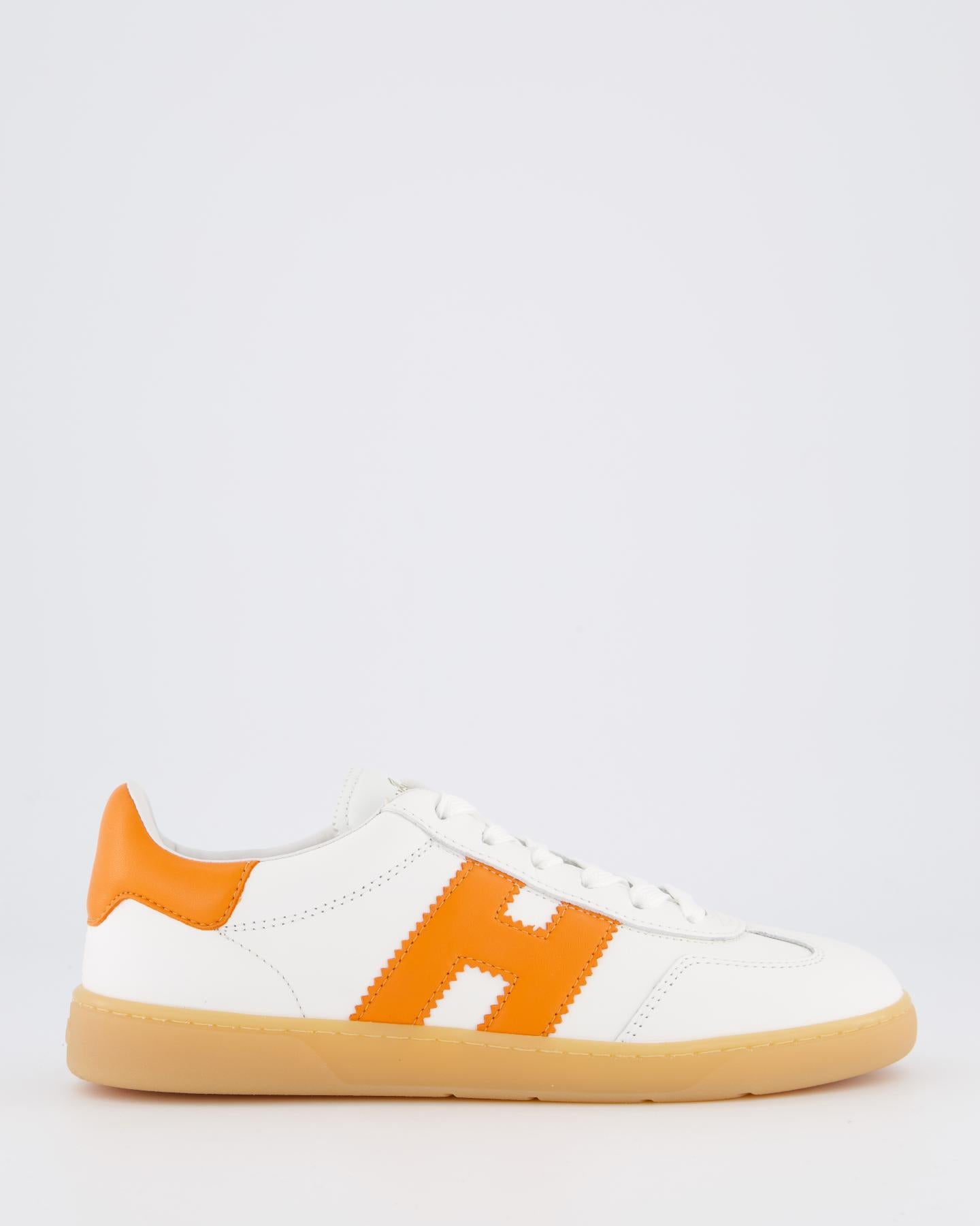 Dames Cool Sneaker Wit/Oranje