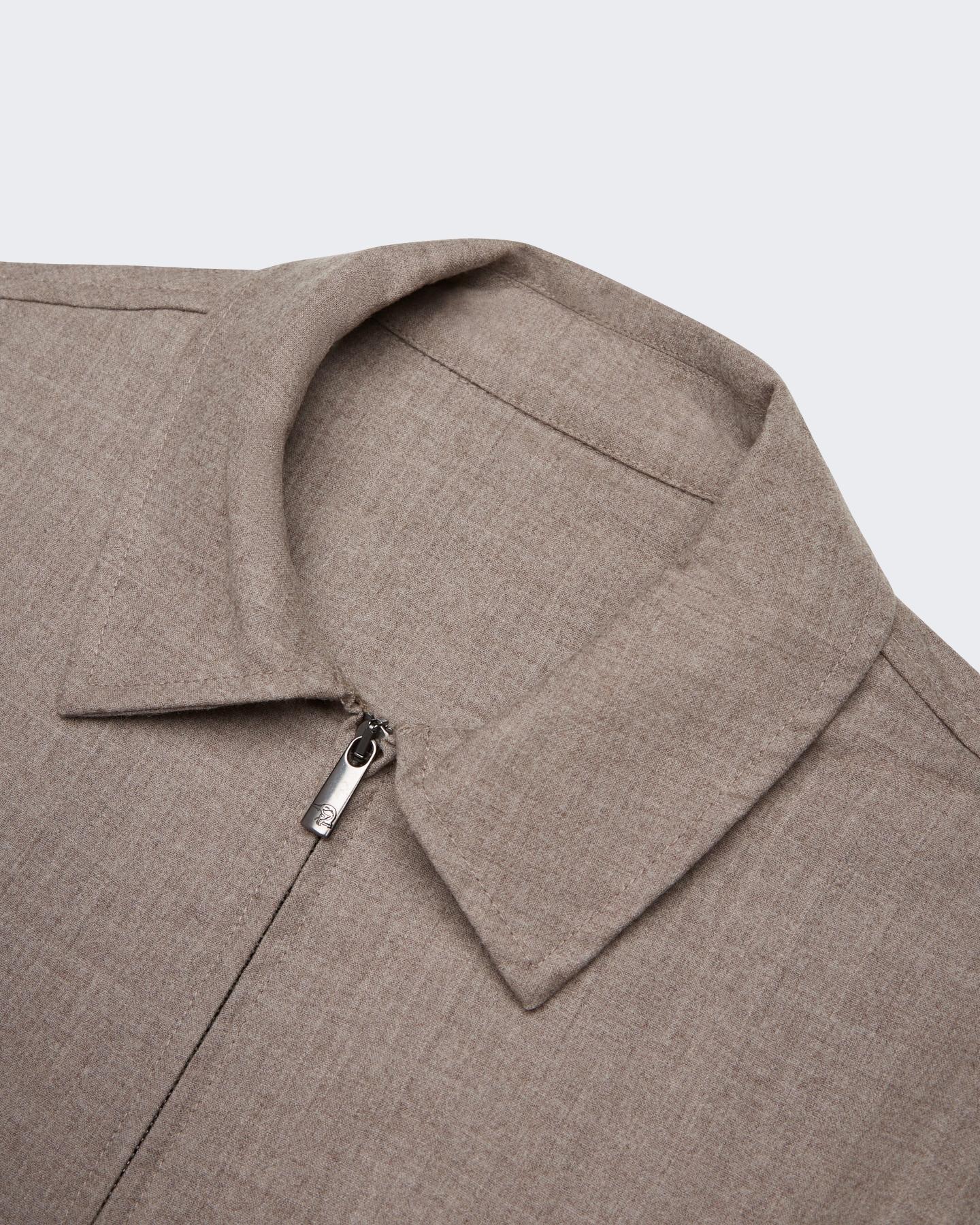 Heren Flannel Stretch Overshirt