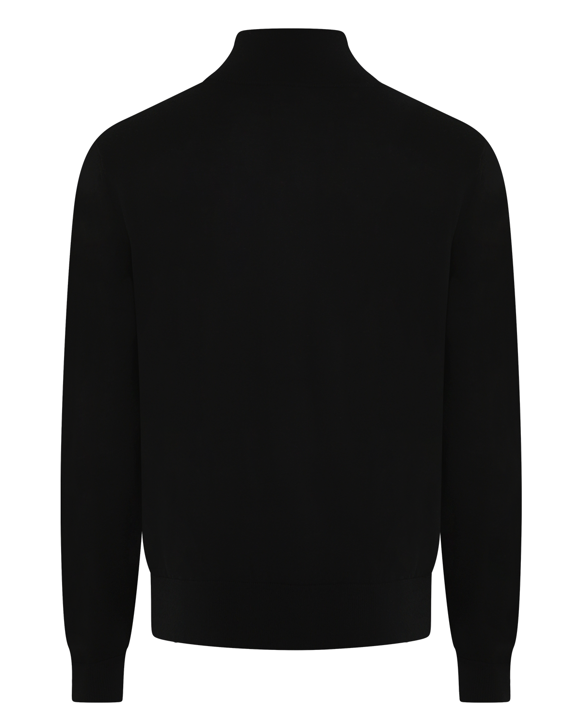 Heren Knitted Cardigan Zwart
