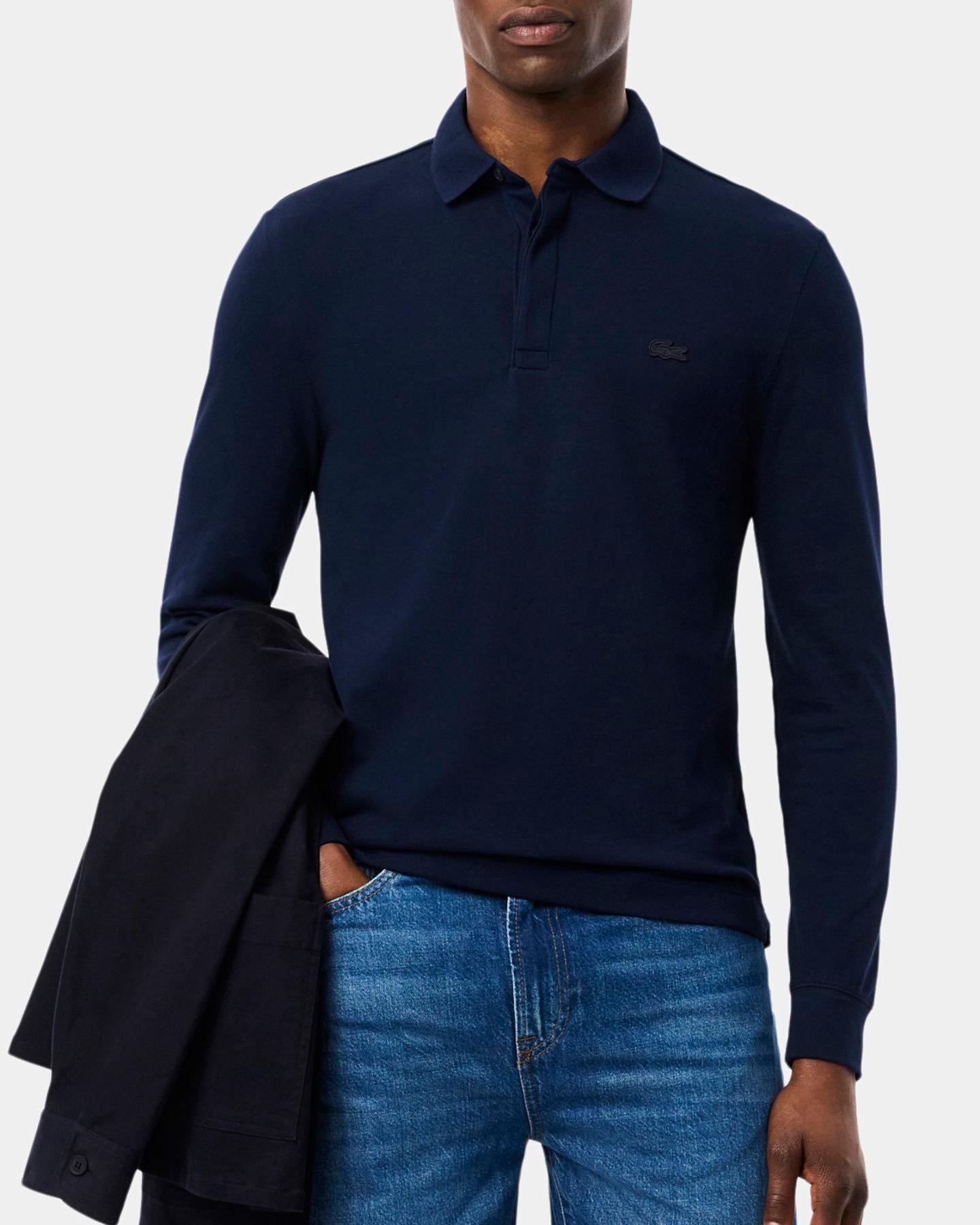 Heren 1Hp4 Men'S L/S Polo 01