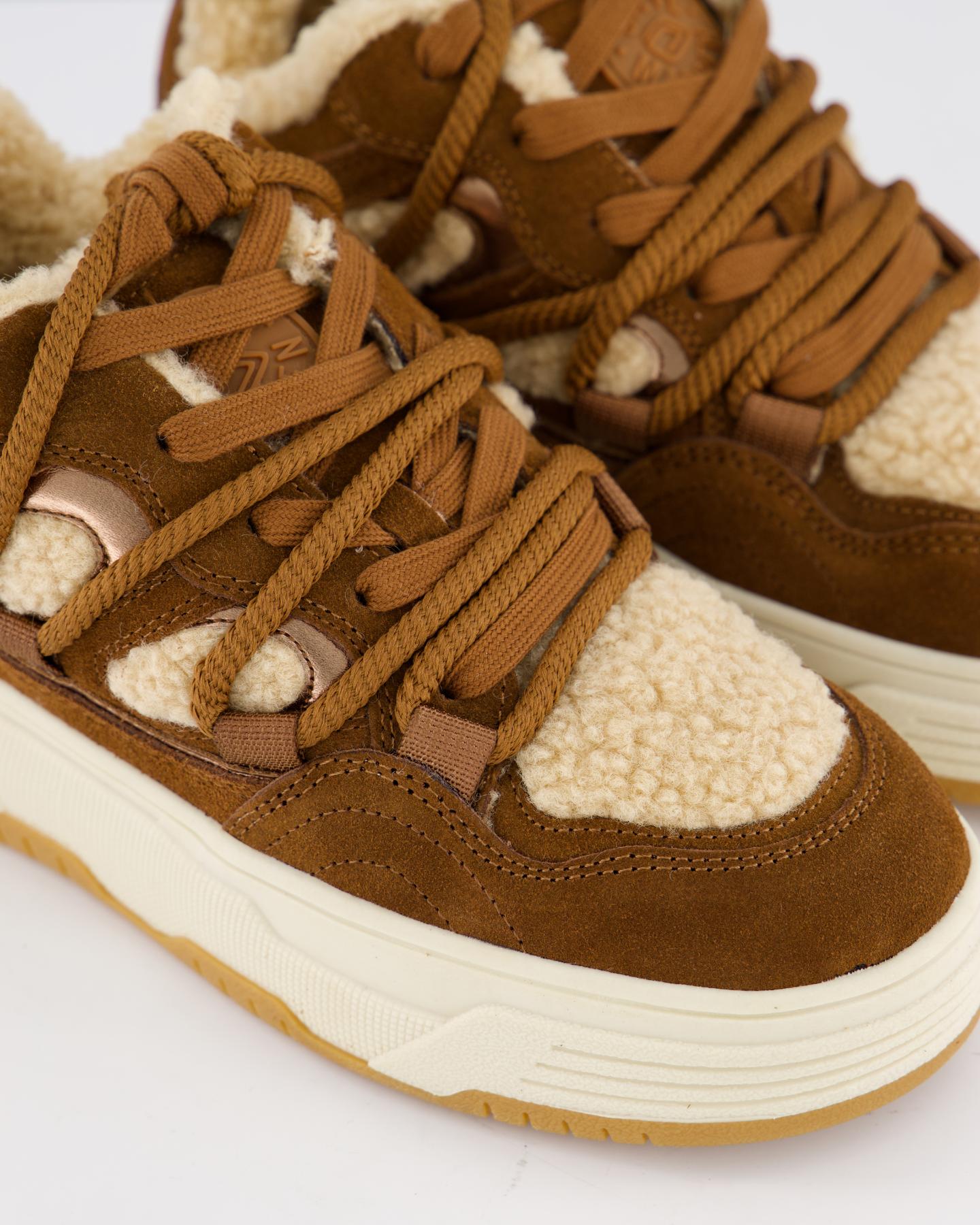 Dames Boomer-F Sneaker Bruin