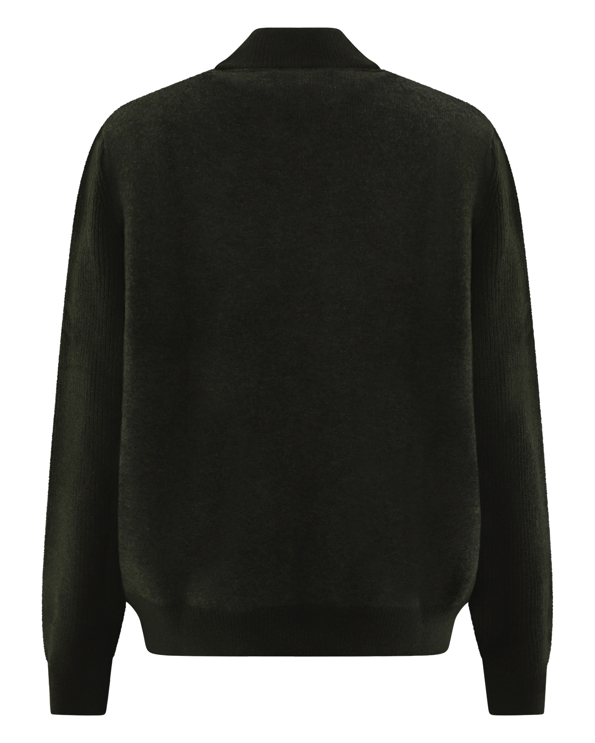 Heren Milburn Zip Sweater Groen
