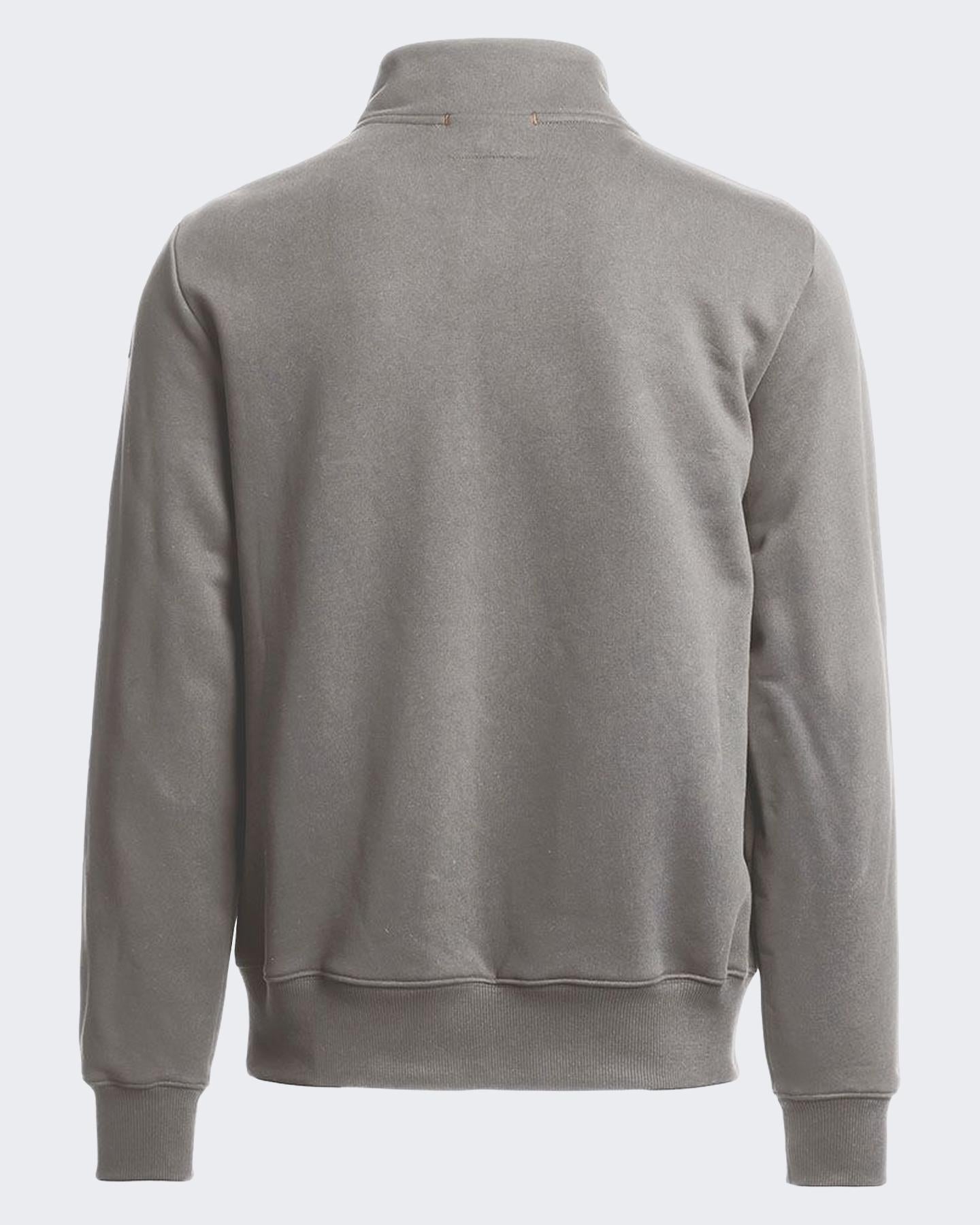 Heren Broad Peak Zip Sweater Grijs