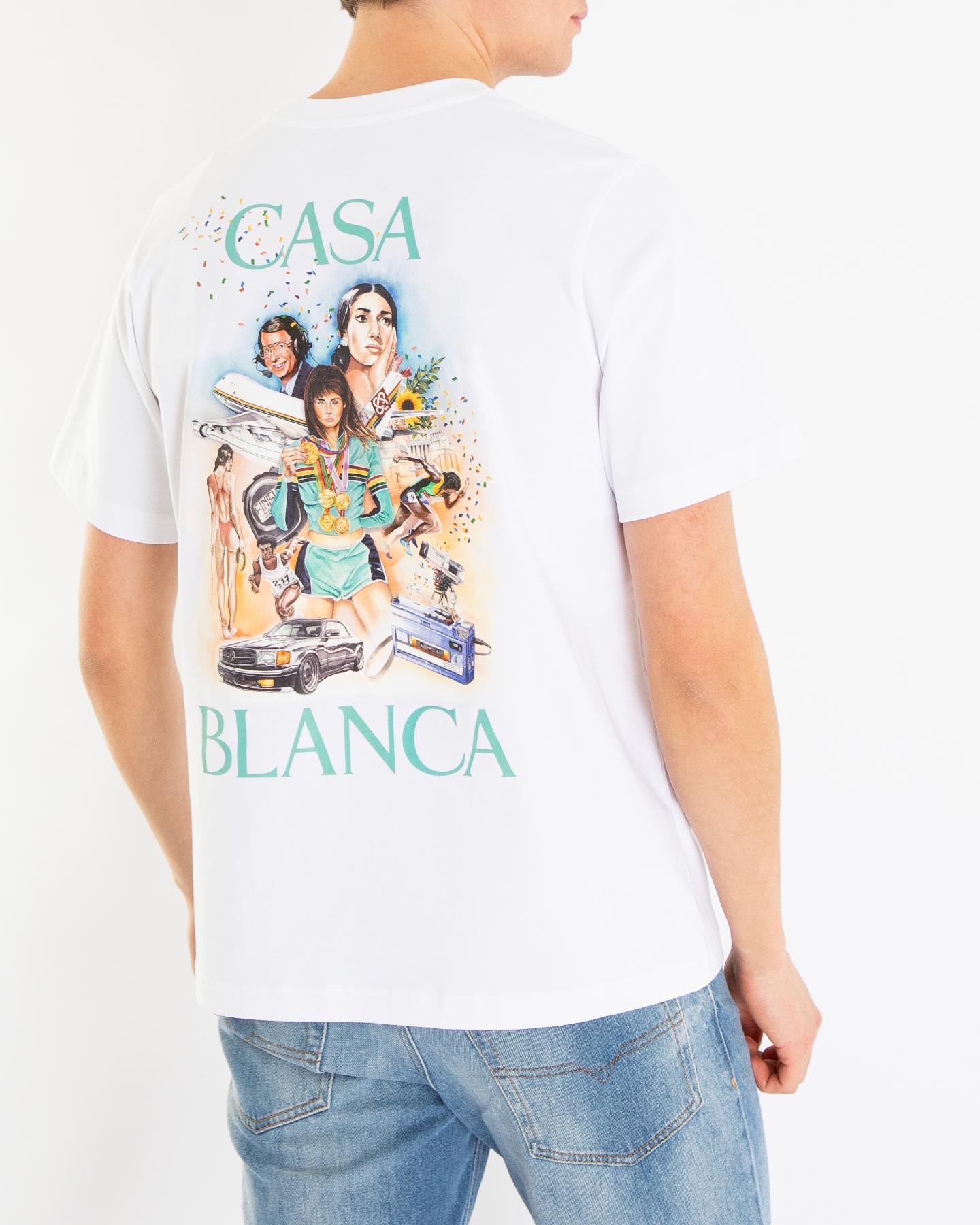 Heren Celebration T-Shirt Wit