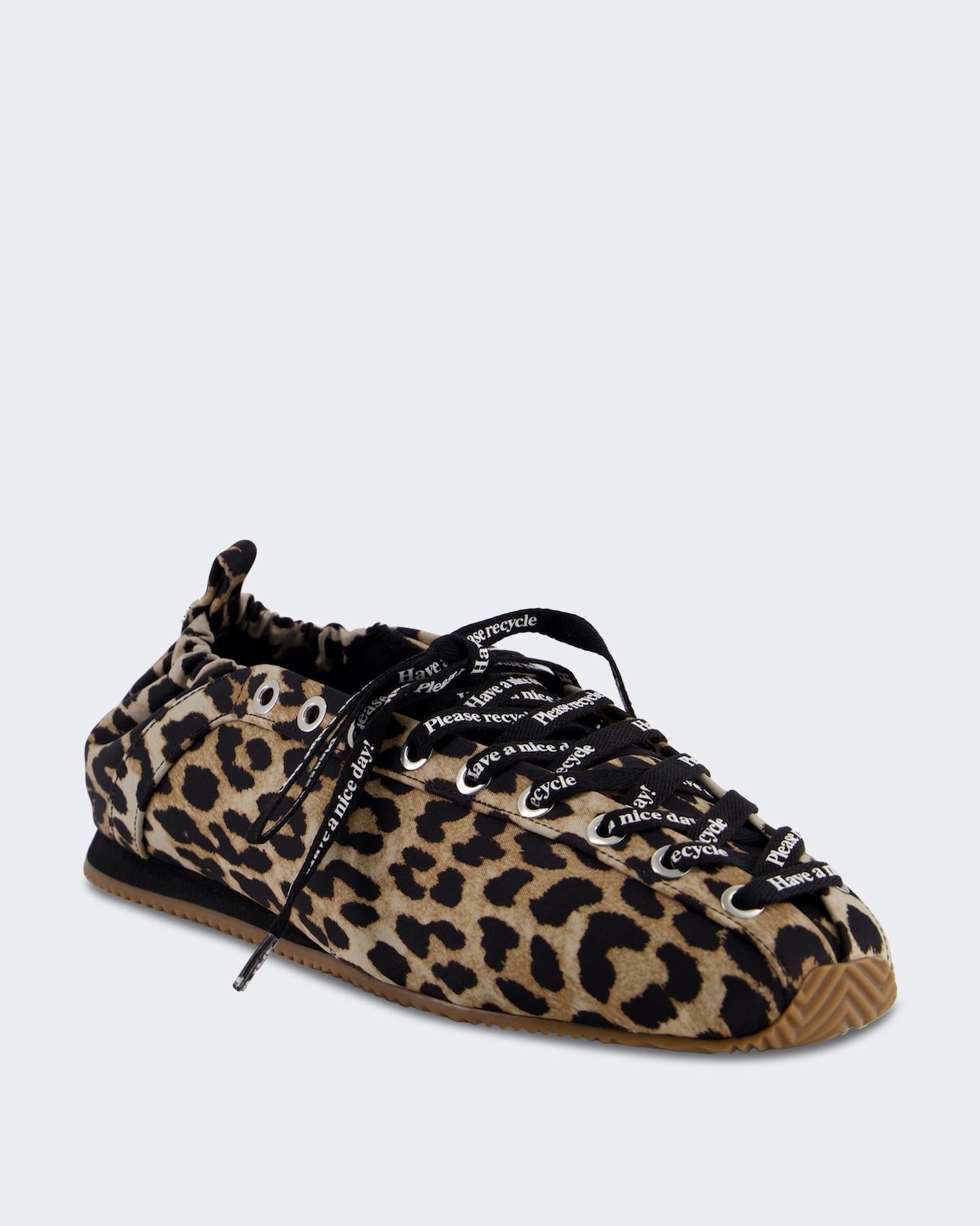 Dames Ballerina's met luipaardprint