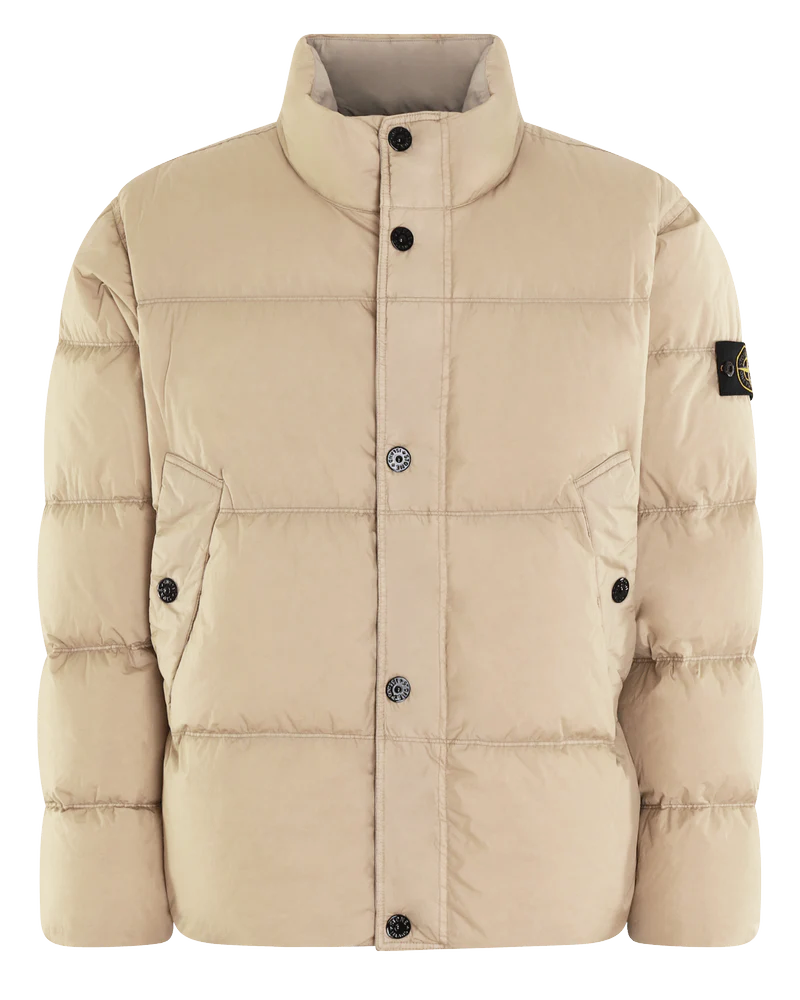 Heren Bomber Jacket Beige