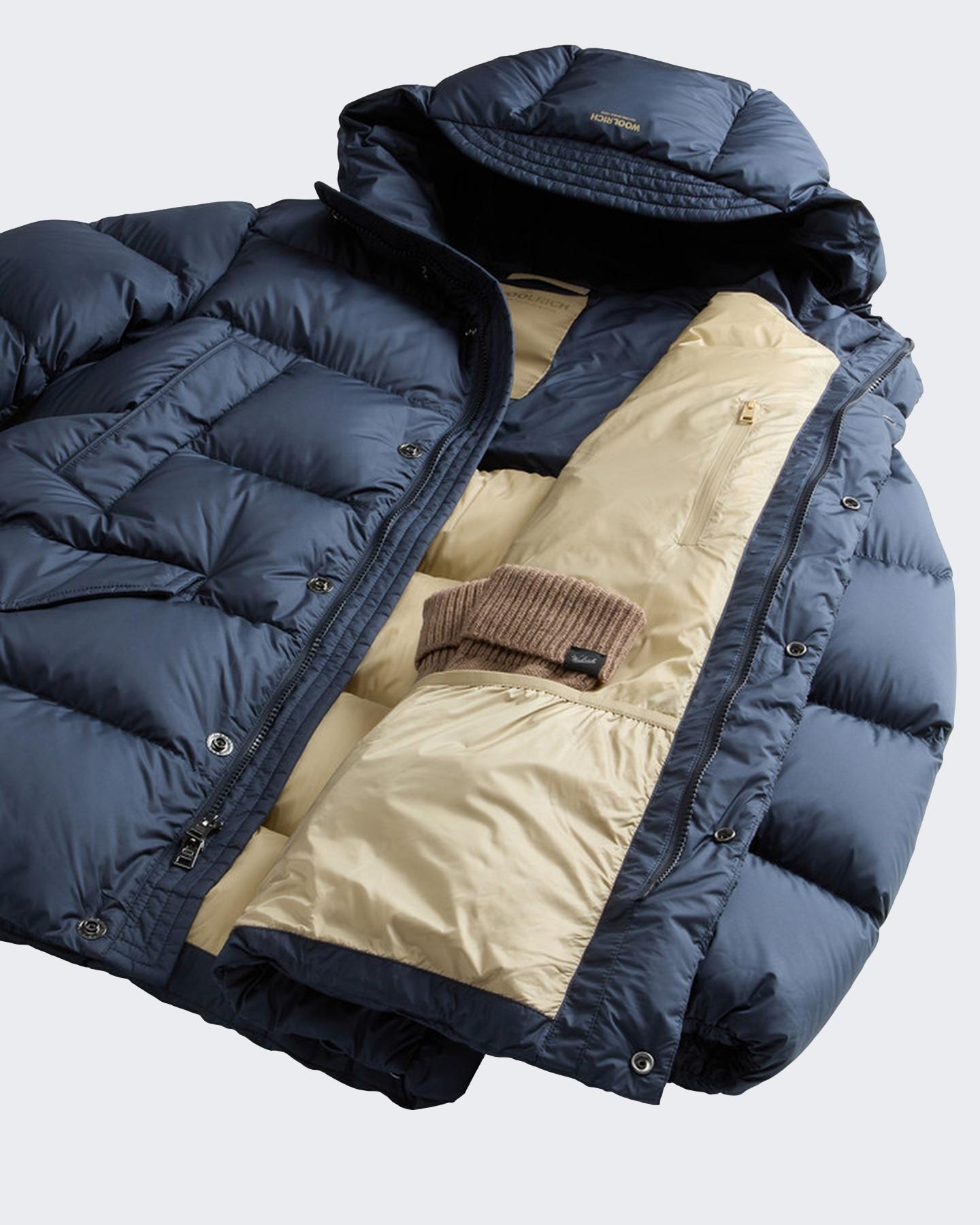 Heren Cloud Davis Parka Blauw