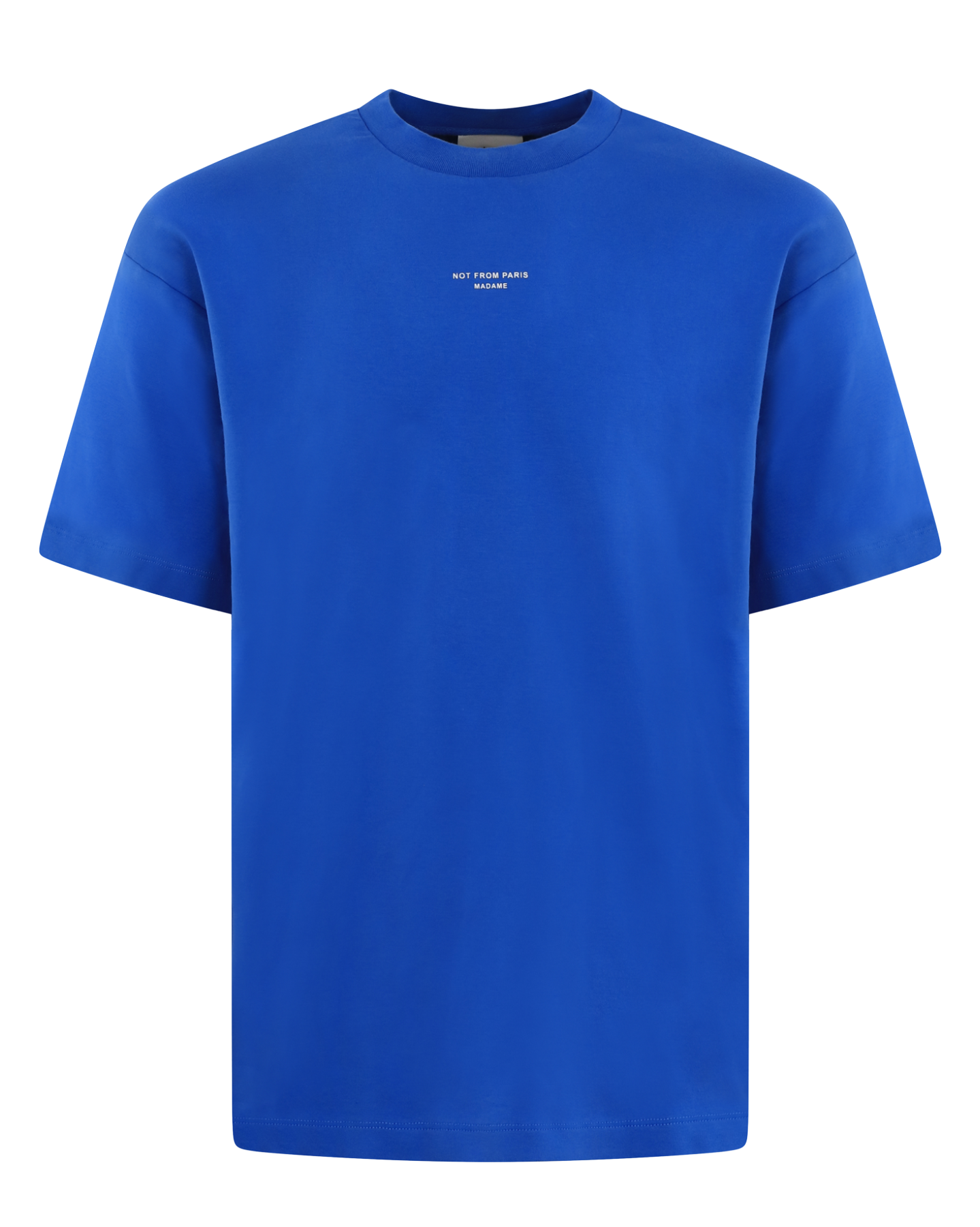 Heren Nfpm T-Shirt Blauw