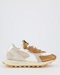 Damen Mango Sneaker Weiß/Metall — huidige kleur