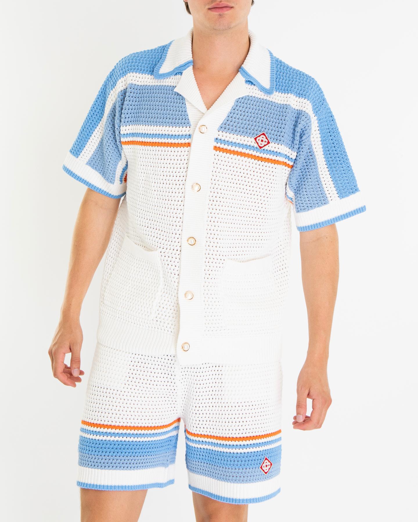 Heren Crochet Shirt
