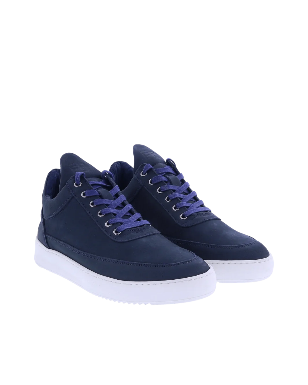 Heren Low Top Ripple Nubuck Blauw