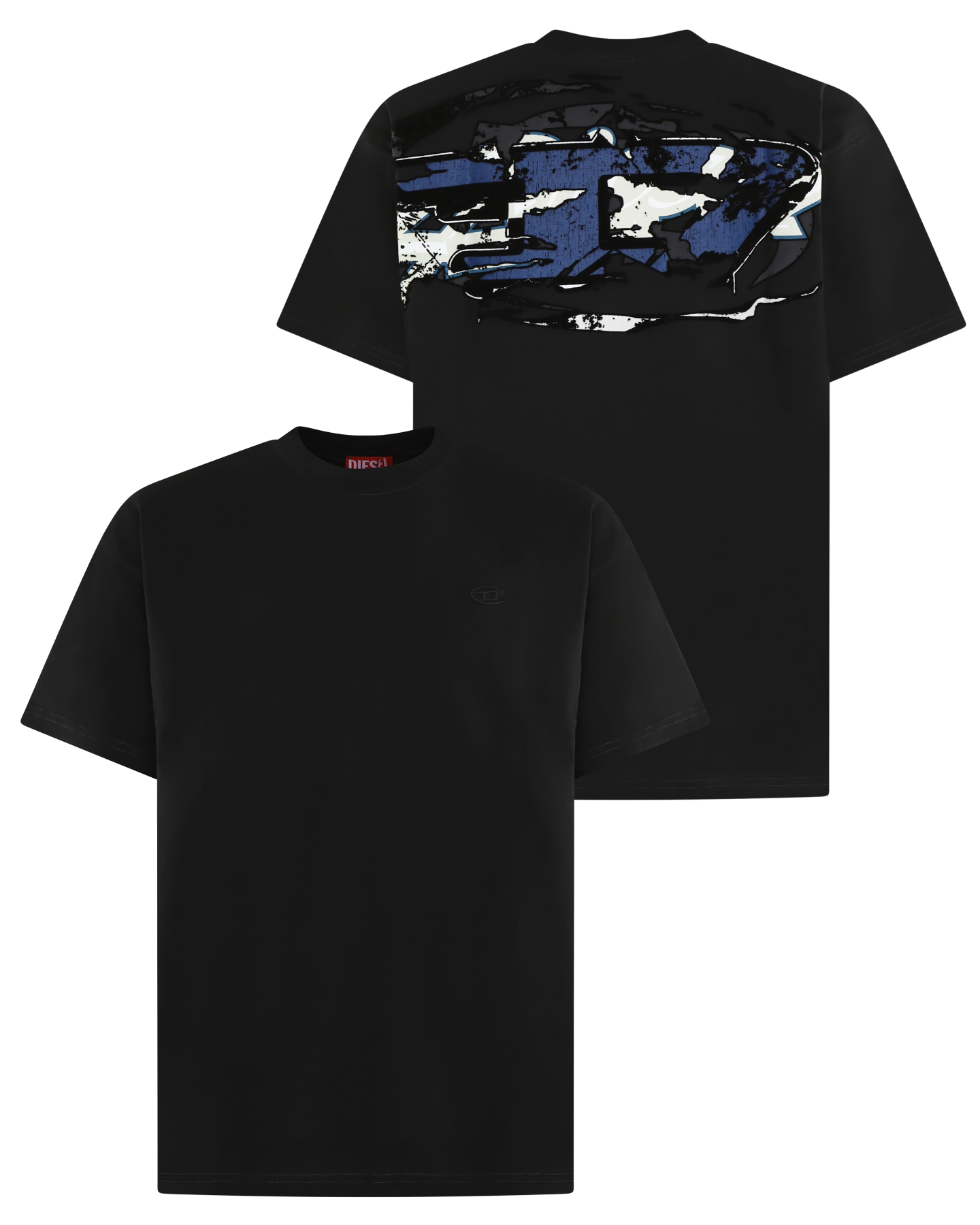 Heren T-Boxt-T24 T-Shirt Zwart