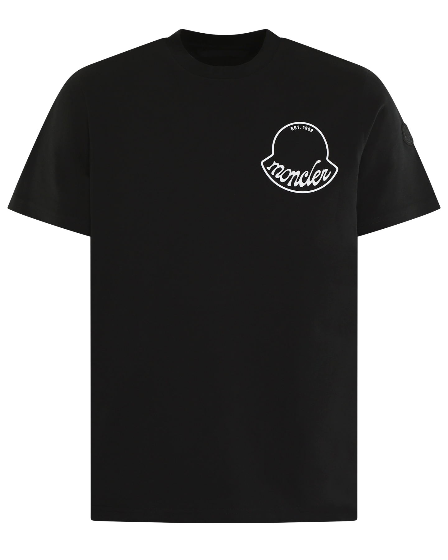Heren Logoprinted T-Shirt Zwart