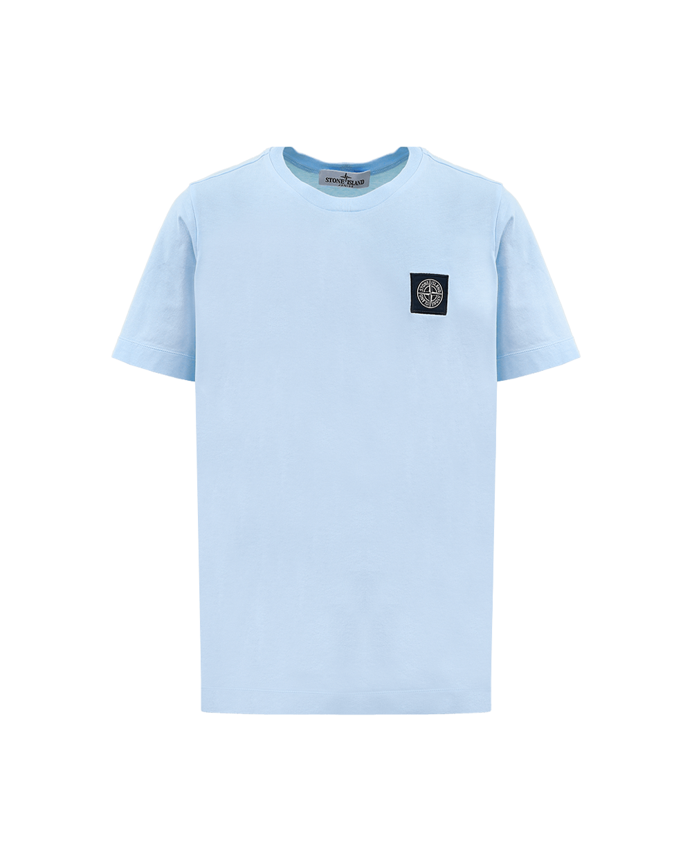Kids Logo-Patsch T-Shirt Blauw