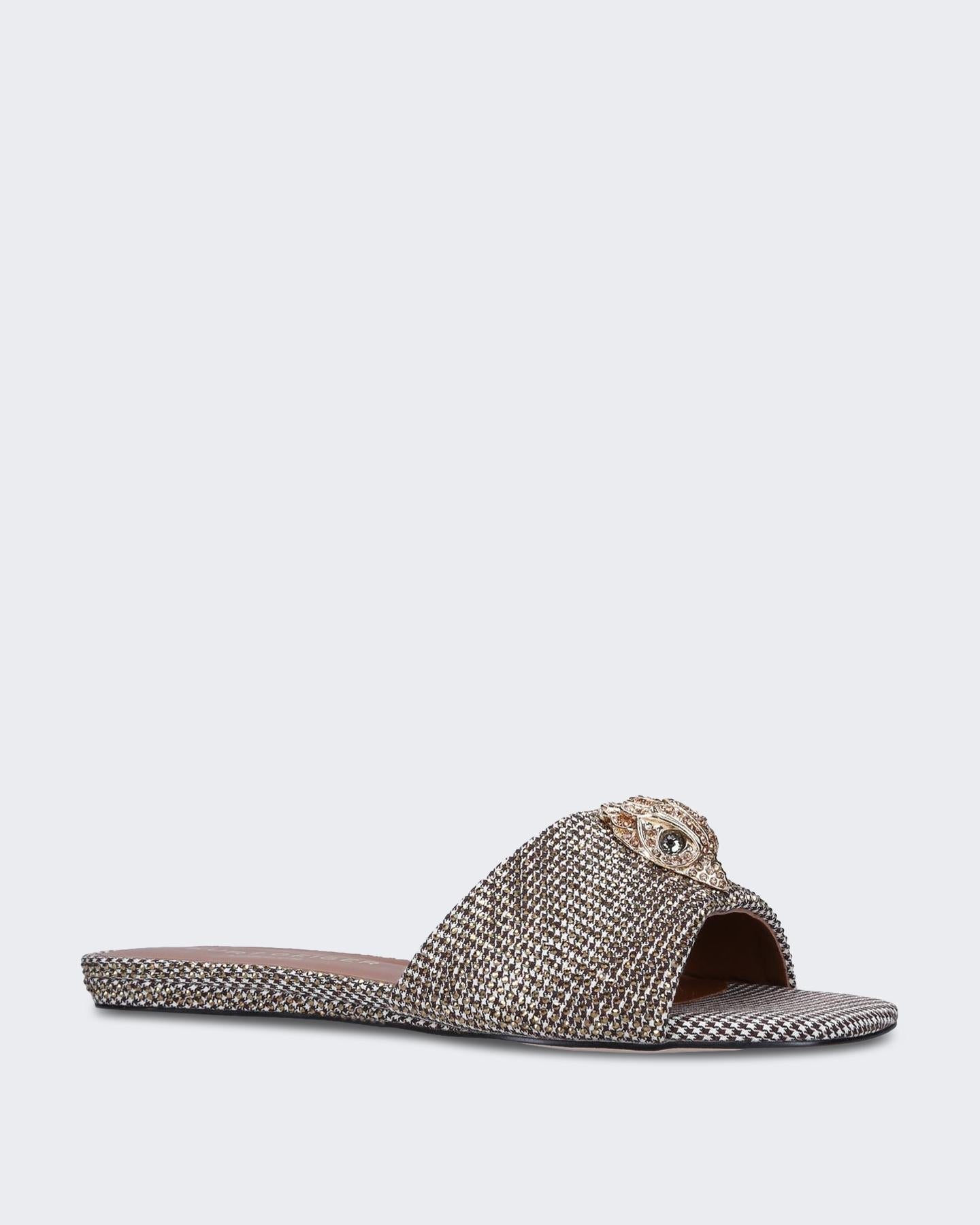 Kurt Geiger Dames 225 - Kensington Flat Sandal - Eleganza.nl