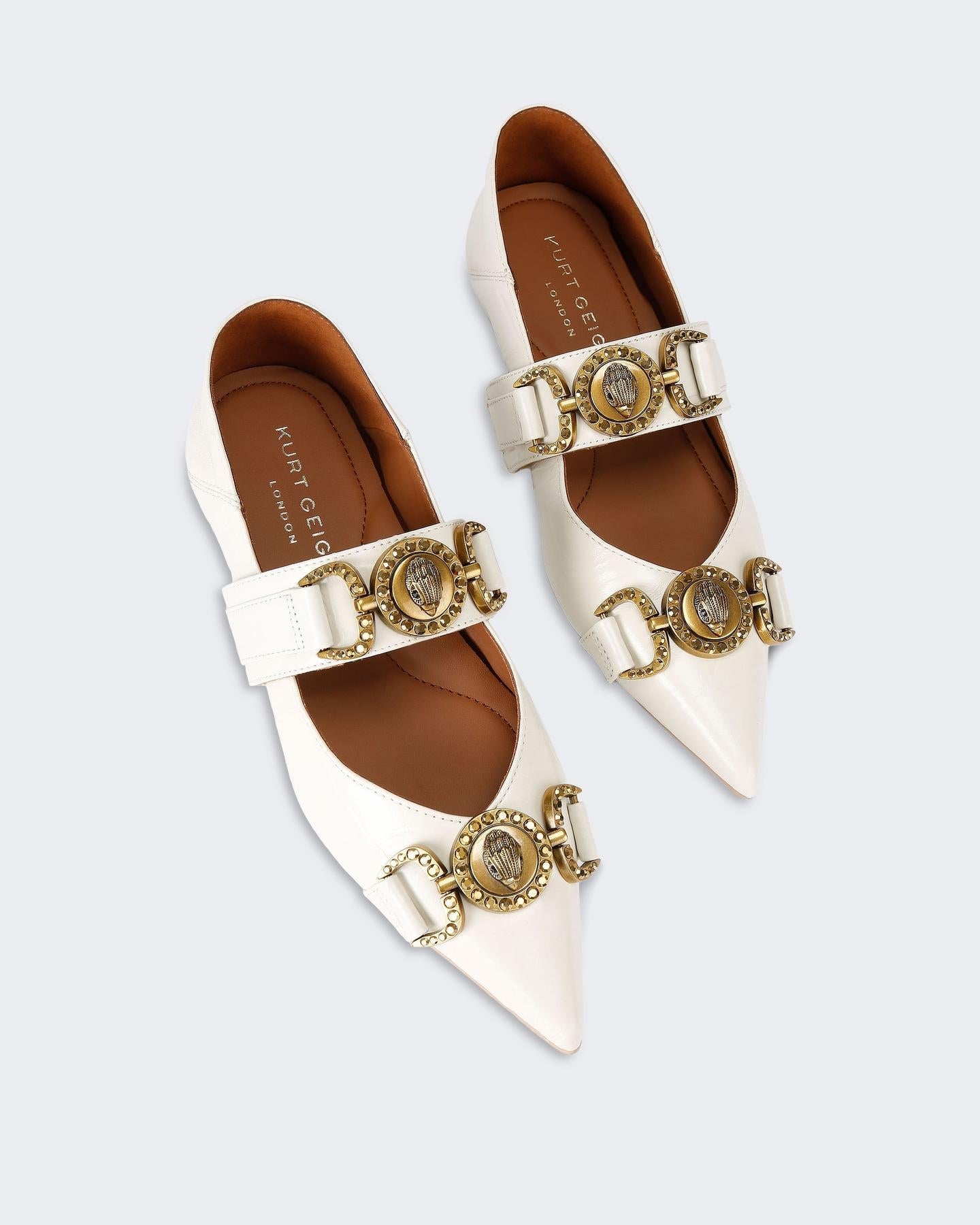 Kurt Geiger Dames Mansion Point Slip On - Eleganza.nl
