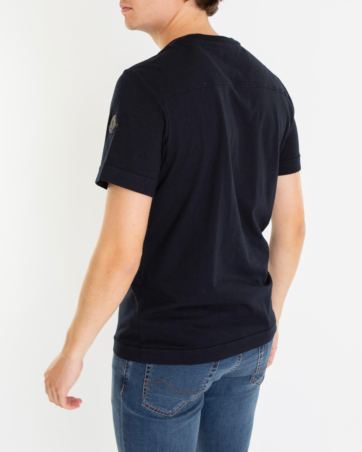 Heren Pocket T-Shirt Zwart