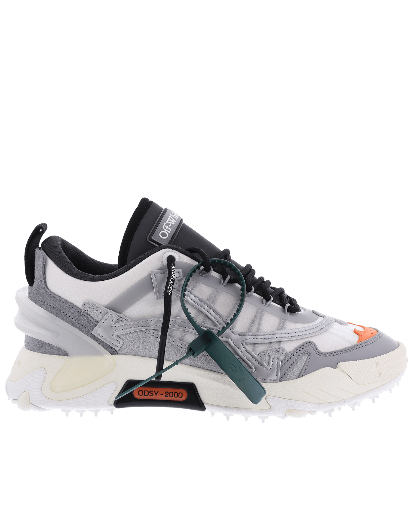 Heren Odsy 2000 Sneaker Wit/Grijs