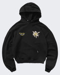 Herren-Hoodie „Legacy Cherubs“ Schwarz — huidige kleur
