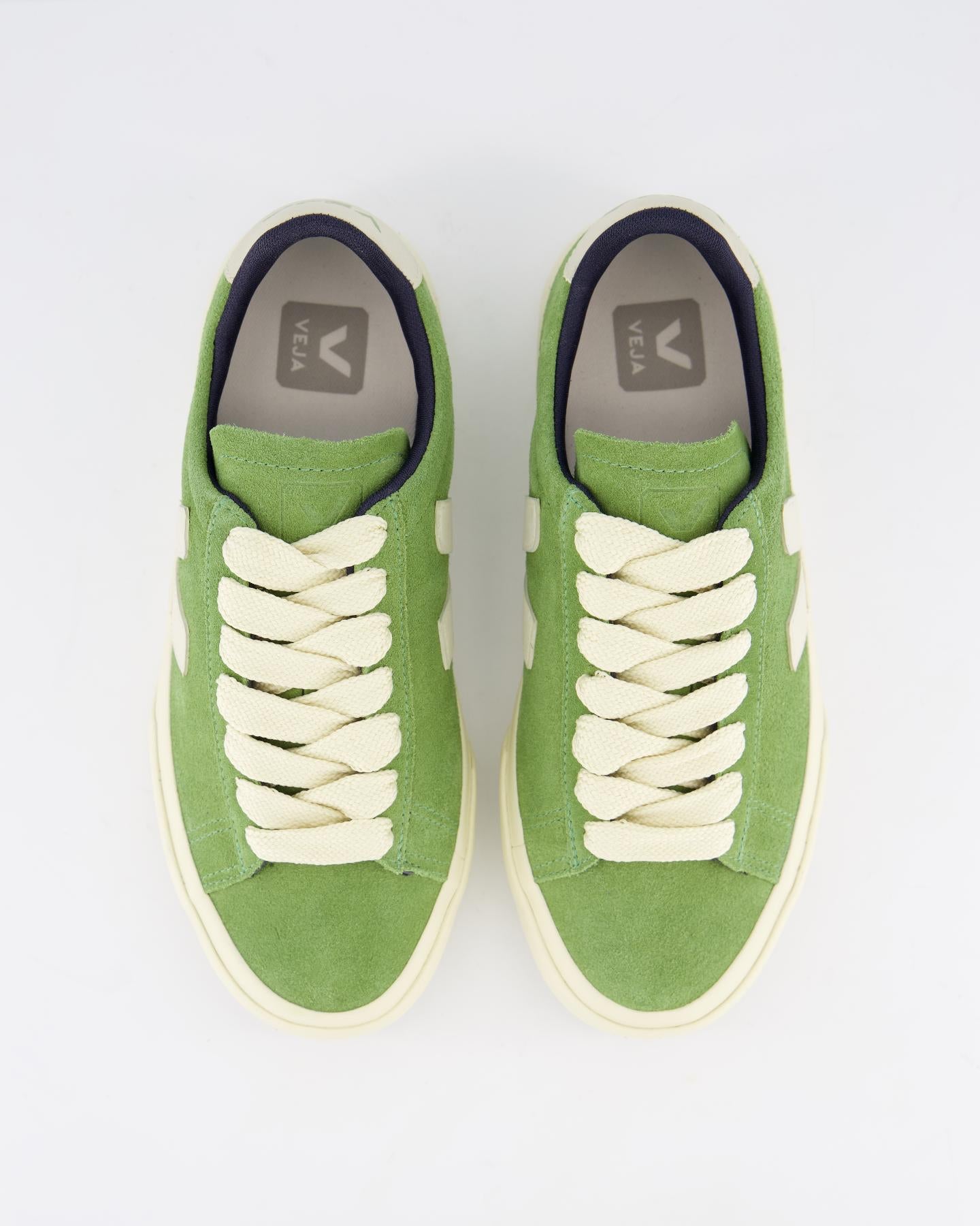 Dames Campo Suede Sneaker Groen