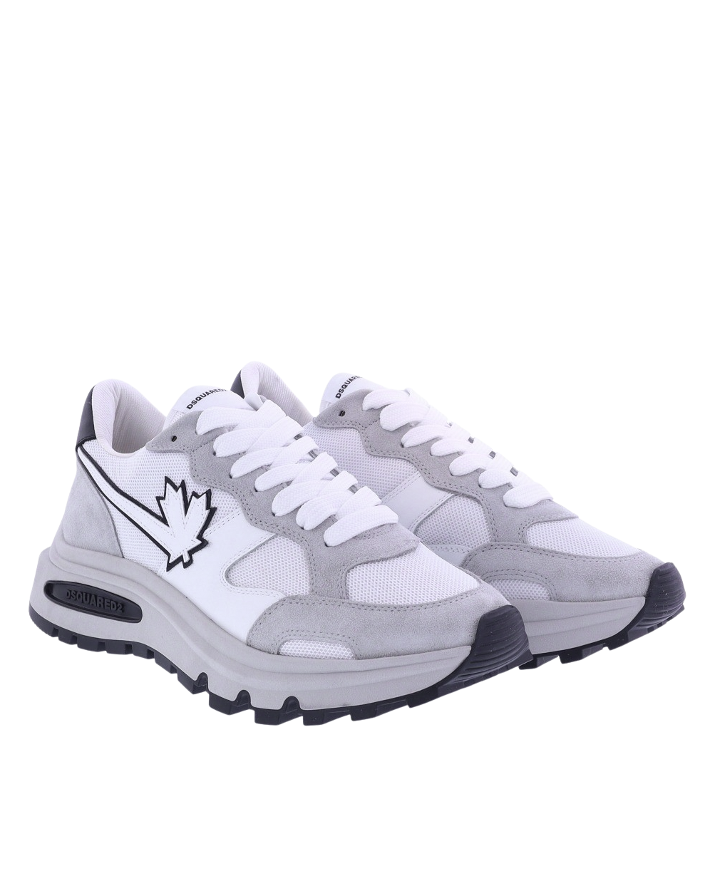 Heren Run DS2 Sneakers Wit/Zwart