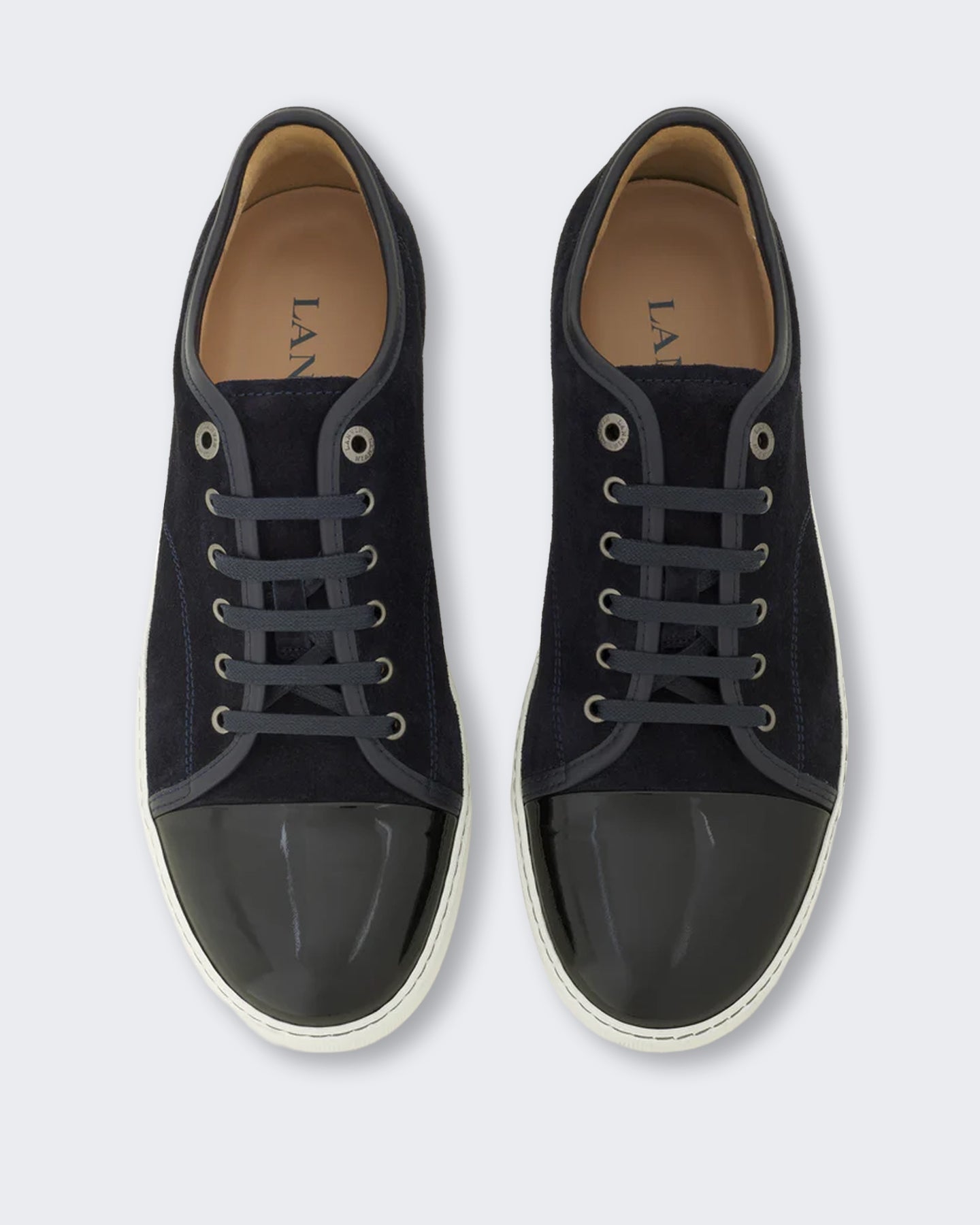 Lanvin Heren Basket Basse Veau Velours - Eleganza.nl