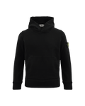 Kids Logo-Patch Hoodie Zwart — huidige kleur