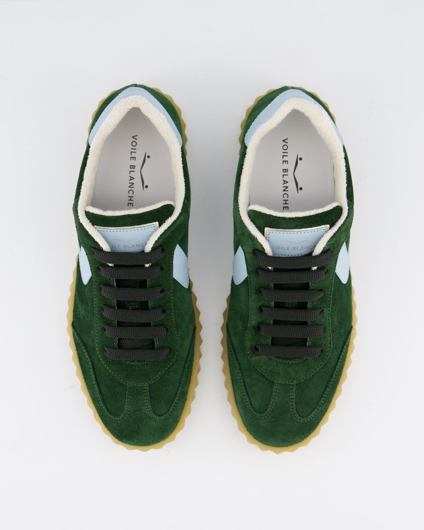 Dames Ines Suede Sneaker Groen