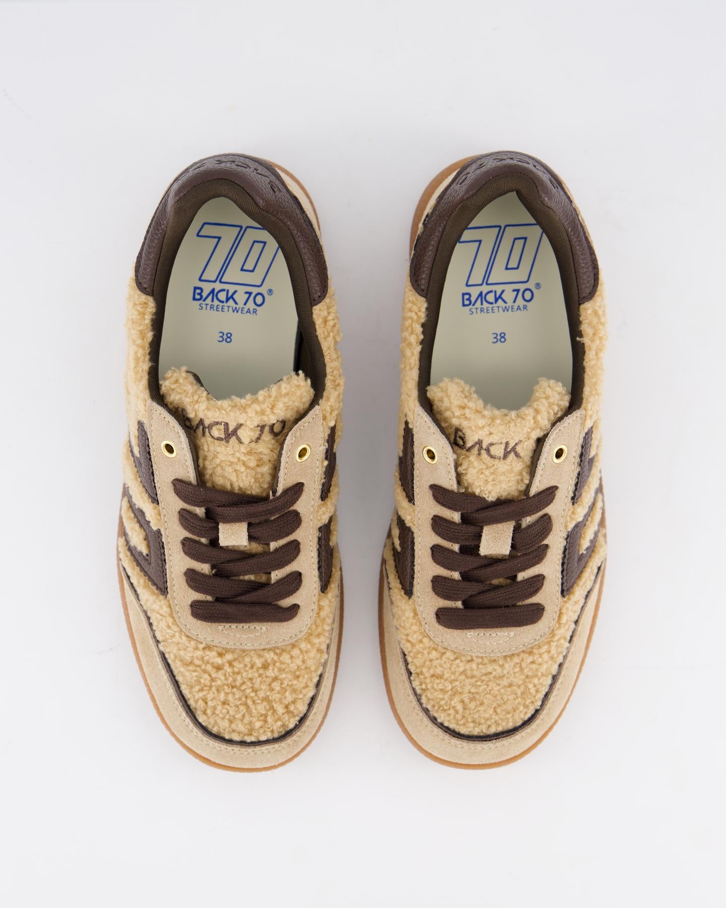 Dames Teddy FU13 Sneaker Beige