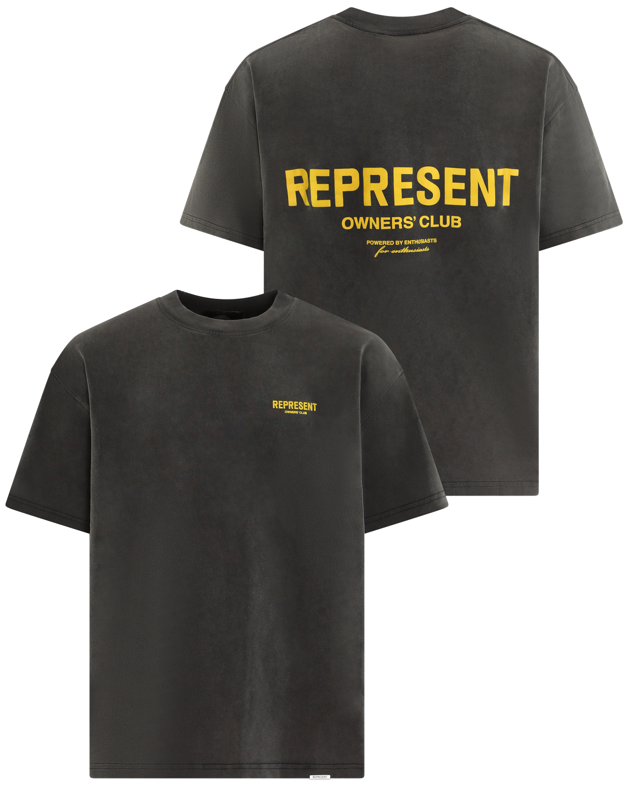Heren Owners Club T-Shirt Grijs