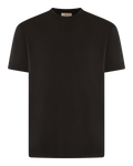 Herren Interlock Supima T-Shirt Schwarz