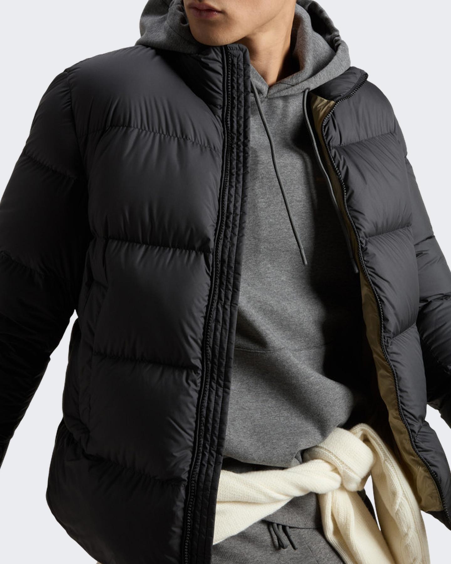 Heren Cloud Eagle Jacket Zwart